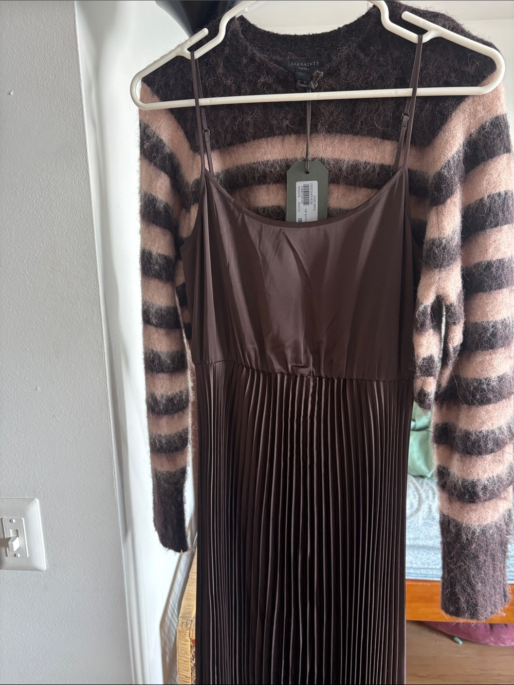 All Saints Josie Twofer Dress - Picture 6 of 8
